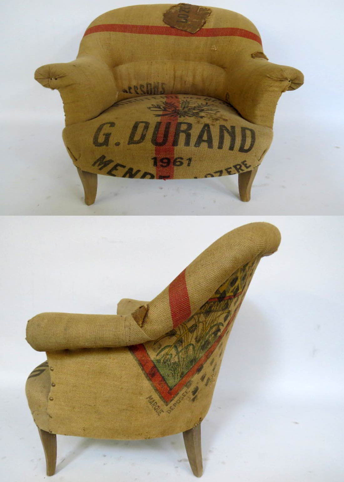 Overstuffed Slipper Chair II