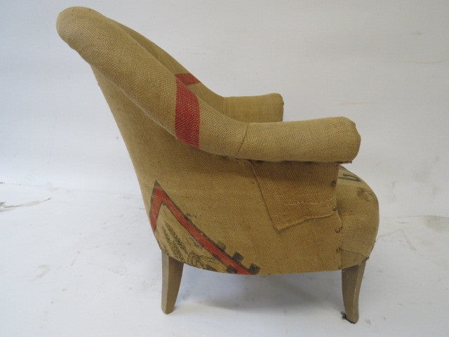 Overstuffed Slipper Chair II
