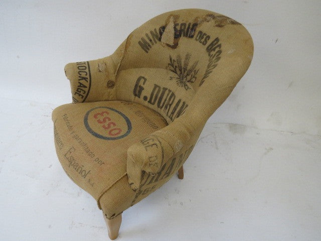 Fantastic slipper chair reupholstered