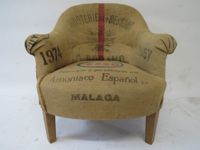 Fantastic slipper chair reupholstered