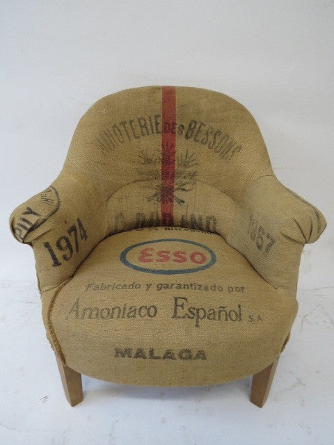 Fantastic slipper chair reupholstered