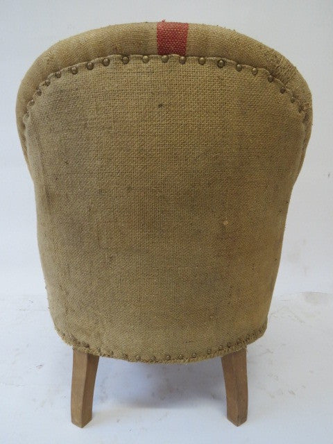 Fantastic slipper chair reupholstered