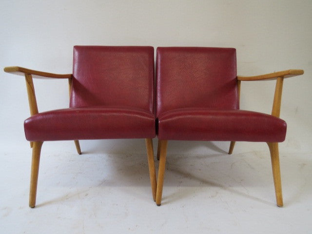 Scandinavian love seat