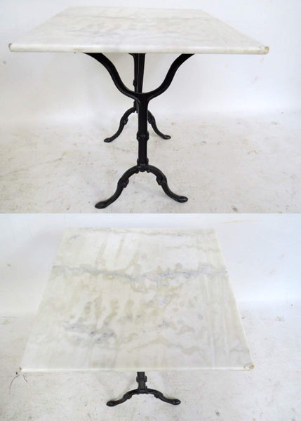 Marble Top Bistro Table