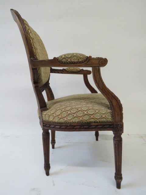 Pair style armchairs Louis 16