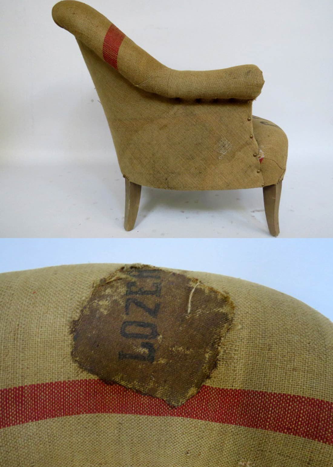 Overstuffed Slipper Chair II