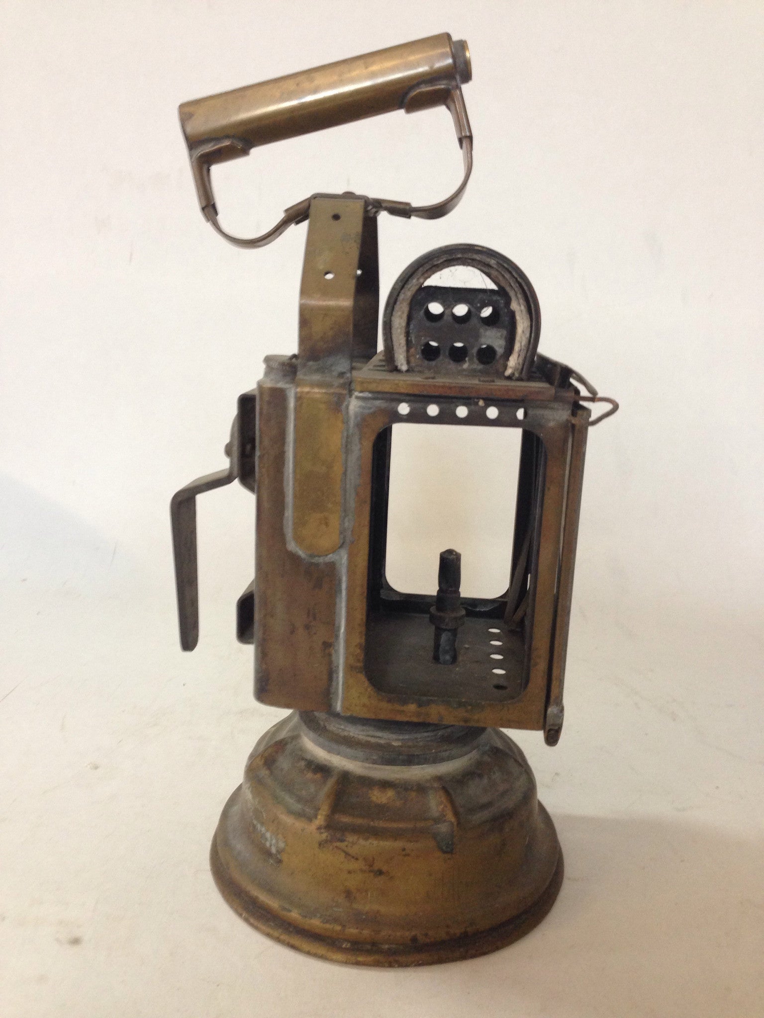 Lampe SNCF en laiton