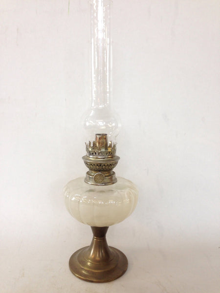 1940's Brass Oil Lamp