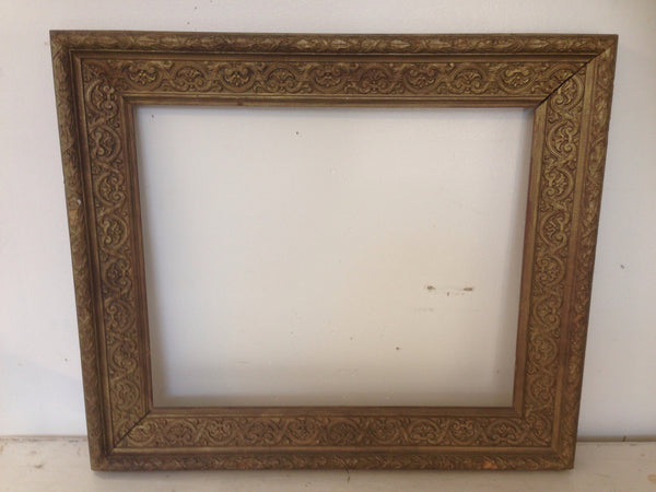 Old  gilded wooden frame